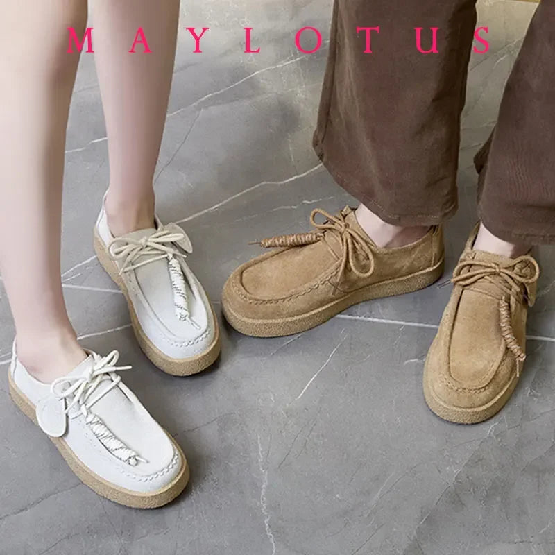 Retro Casual Suede Leather Loafers