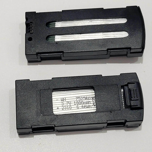 X6 PRO Mini Drone Spare Part Battery 3.7V 1800mAh RC Quadcopter Replacement Accessory 1/2PCS - Empire P.E