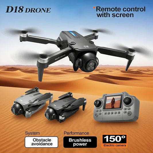 2025 New Drones with 8K HD Professional 150°Electric dual camera - Empire P.E