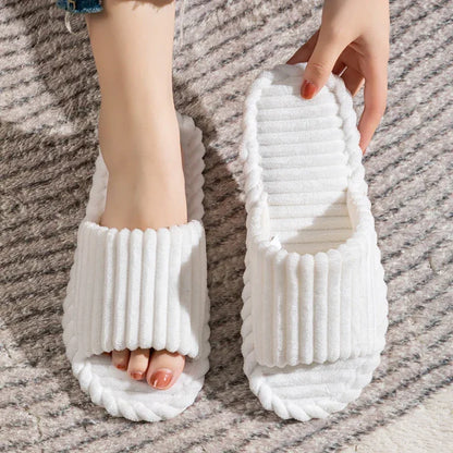 Men's open Toed Slippers Autumn and Winter Indoor Anti slip - Empire P.E