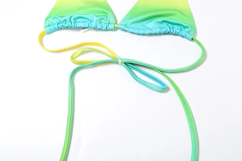 Women Bikinis Sets with Flower Print Mesh Set - Empire P.E