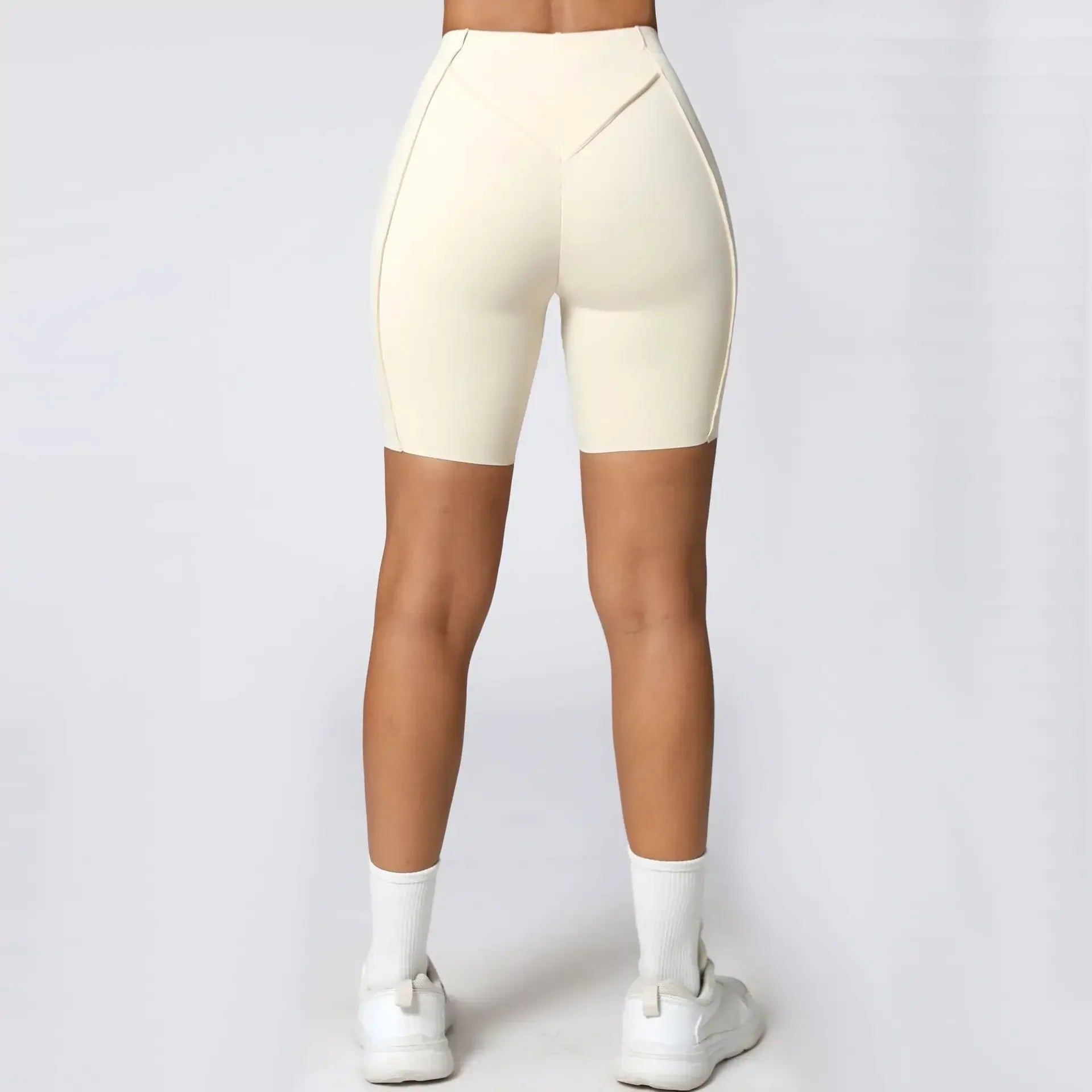 Seamless Yoga Shorts Sports Fitness High-waisted Tight-fitting - Empire P.E
