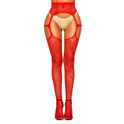 Rave Party Sexy Tights Suspender Fishnet Stockings - Empire P.E