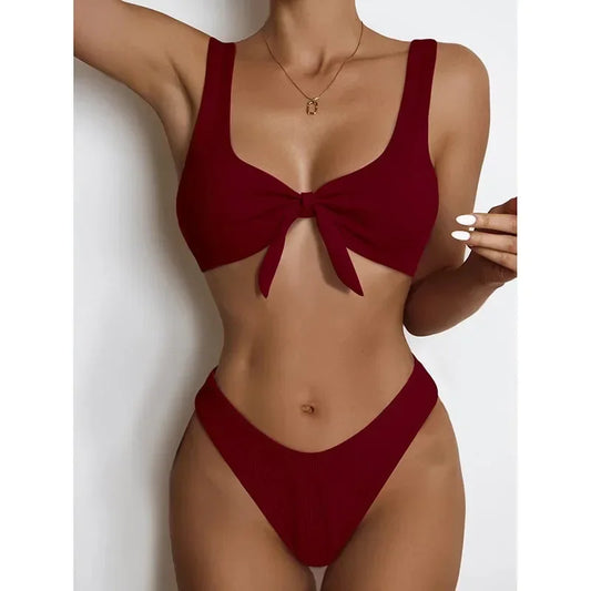 Bikini Swimsuit Women's Separate Strap