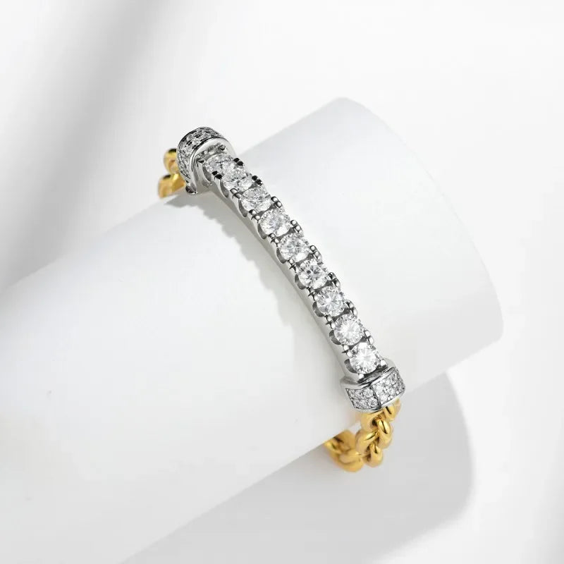 Luxury Women's Moissanite Bracelet s925 For Women D Color - Empire P.E
