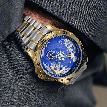 Men's Nautical Glowing Waterproof Mechanical Watch