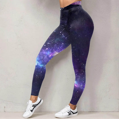 Leggings For Women Plus Size Fantasy Galaxy Cosmic - Empire P.E