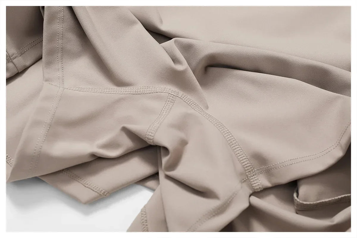Skinny One-piece Tennis Dress Outdoor Slim-fit Shock-proof Hollow Out Backless Running Fitness Yoga Clothes Tights Tennis Skirt - Empire P.E