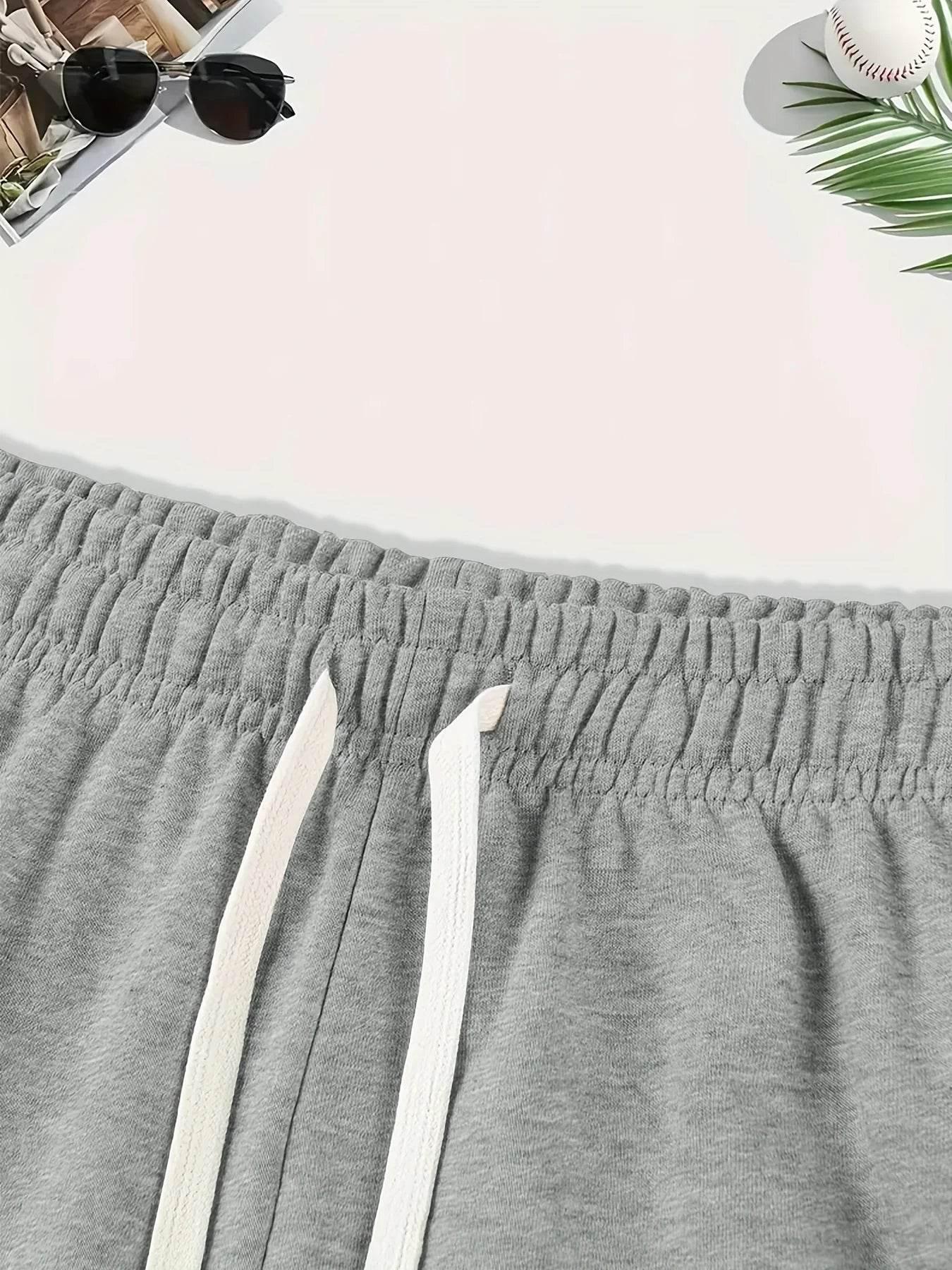 American Flag Print Men's Loose Large Drawstring Casual Minimalist Shorts Man Pants Casual Shorts Summer New In Men Clothing Thi - Empire P.E