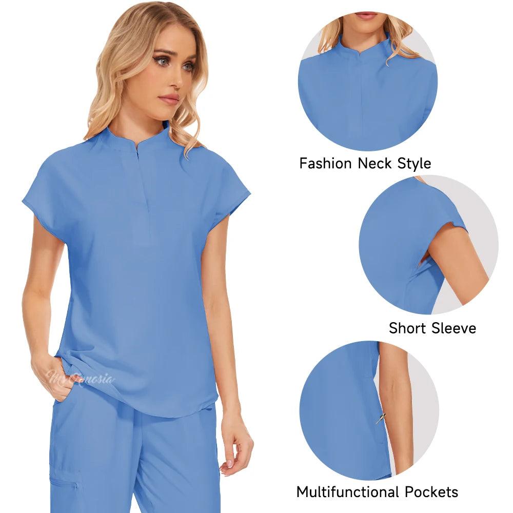 Medical Uniforms Women Scrubs Sets - Empire P.E