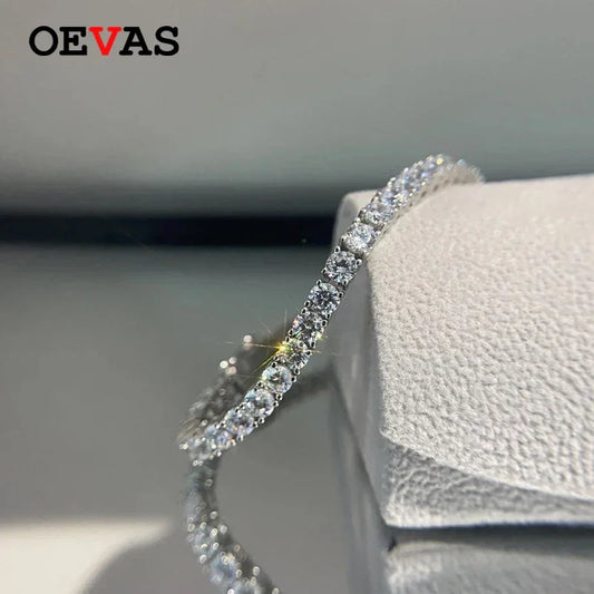 100% 925 Sterling Silver 3mm High Carbon Diamond - Empire P.E