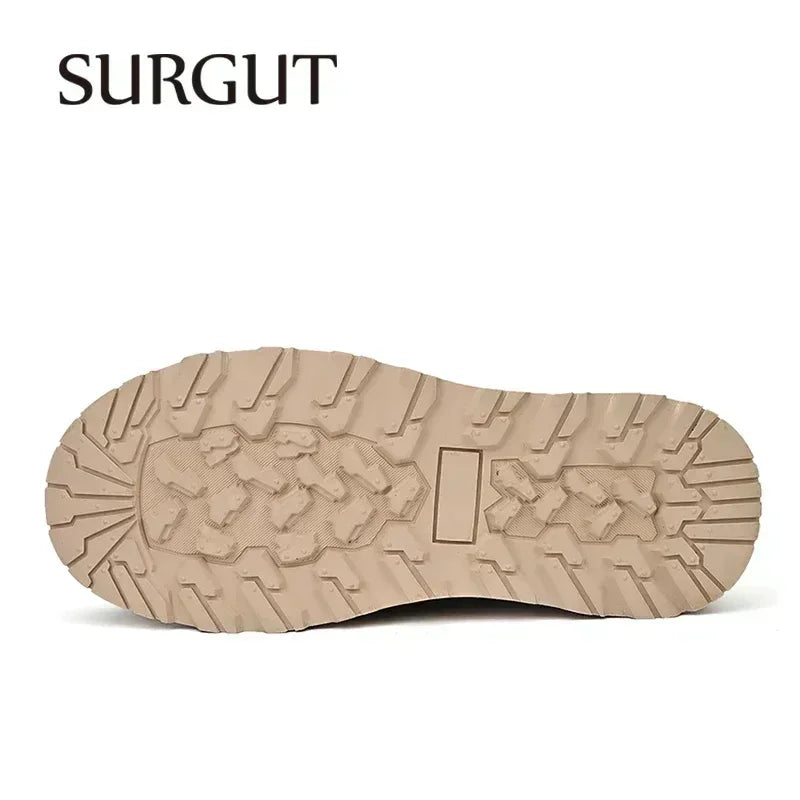 Men Retro Casual Leather Flats 2025