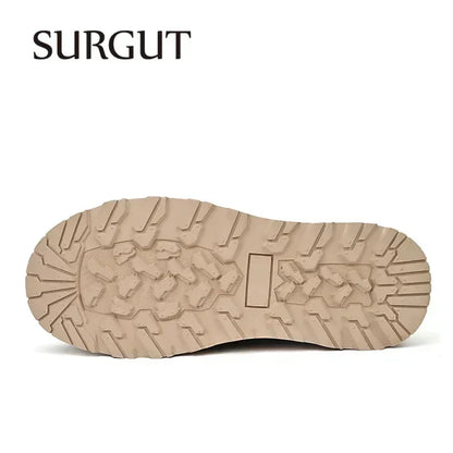 Men Retro Casual Leather Flats 2025