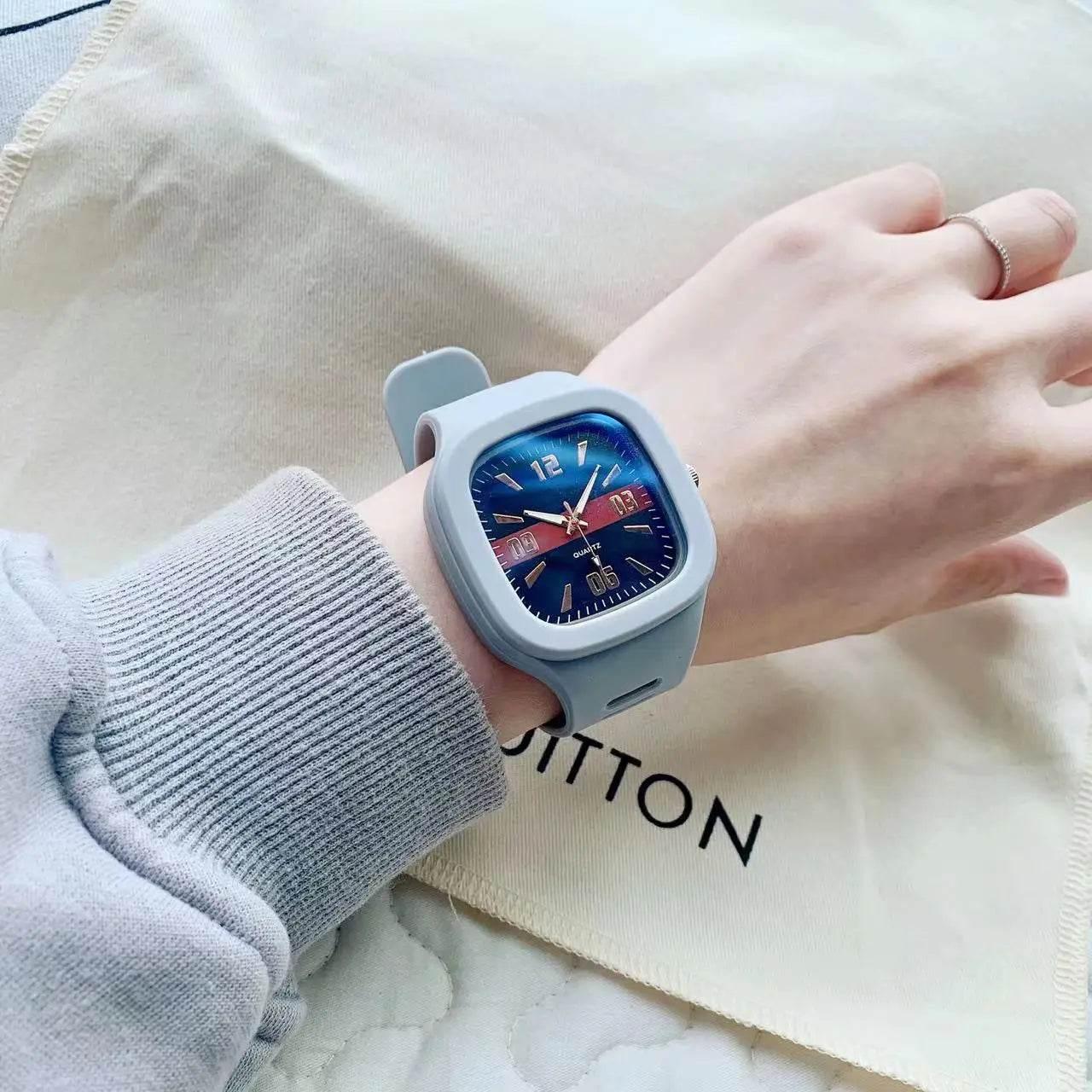 Fashion Women Watches Big Square Ladies Quartz - Empire P.E