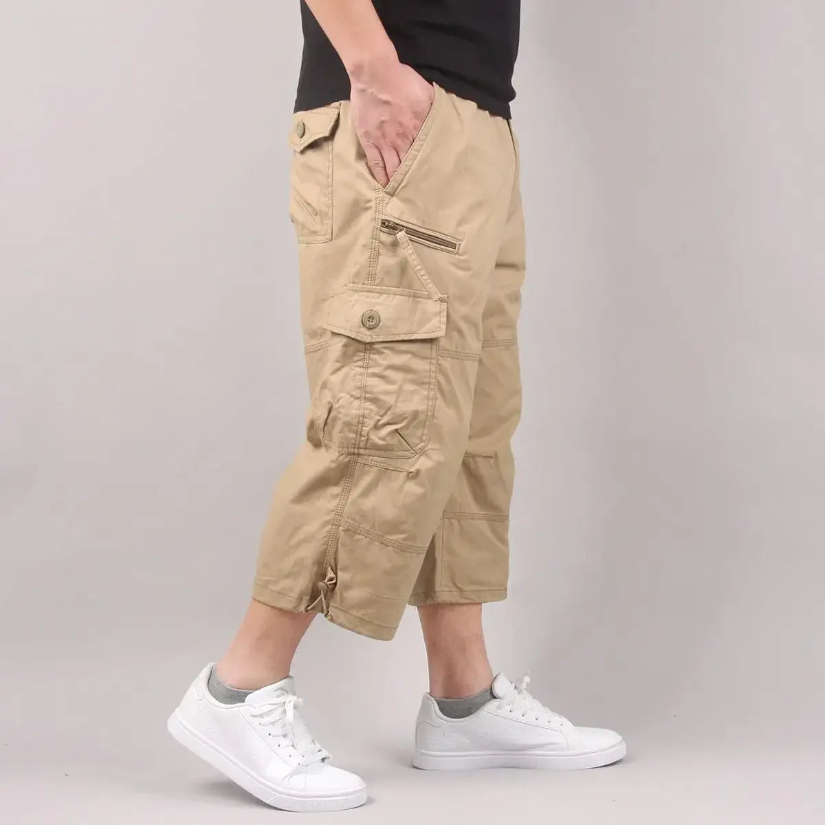 Men's Summer Loose Casual Cargo Shorts