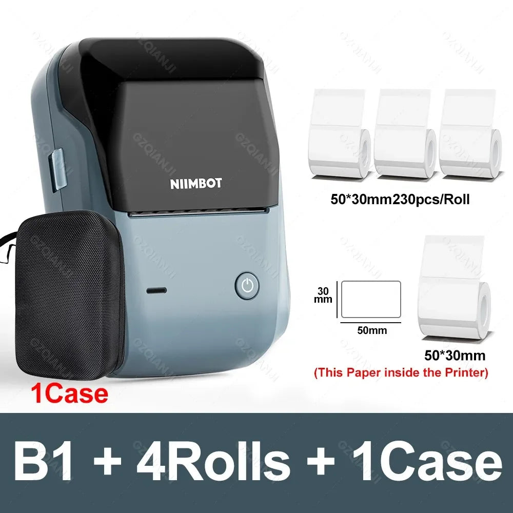 Portable Thermal Printer With Tapes 2 Inch Adhesive - Empire P.E