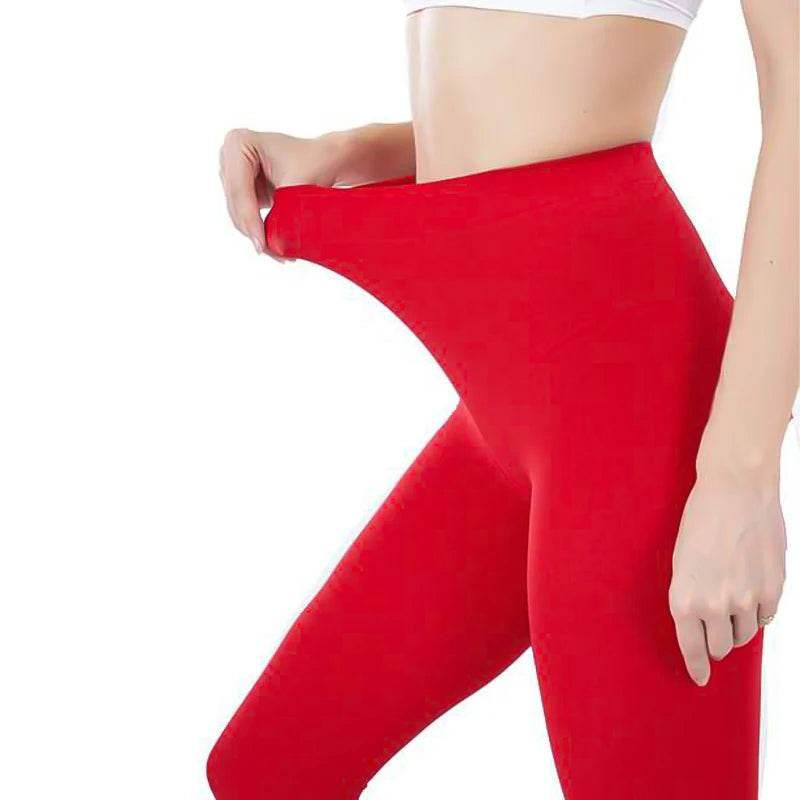 Plus Size Women Sexy Long Stockings Candy Color - Empire P.E