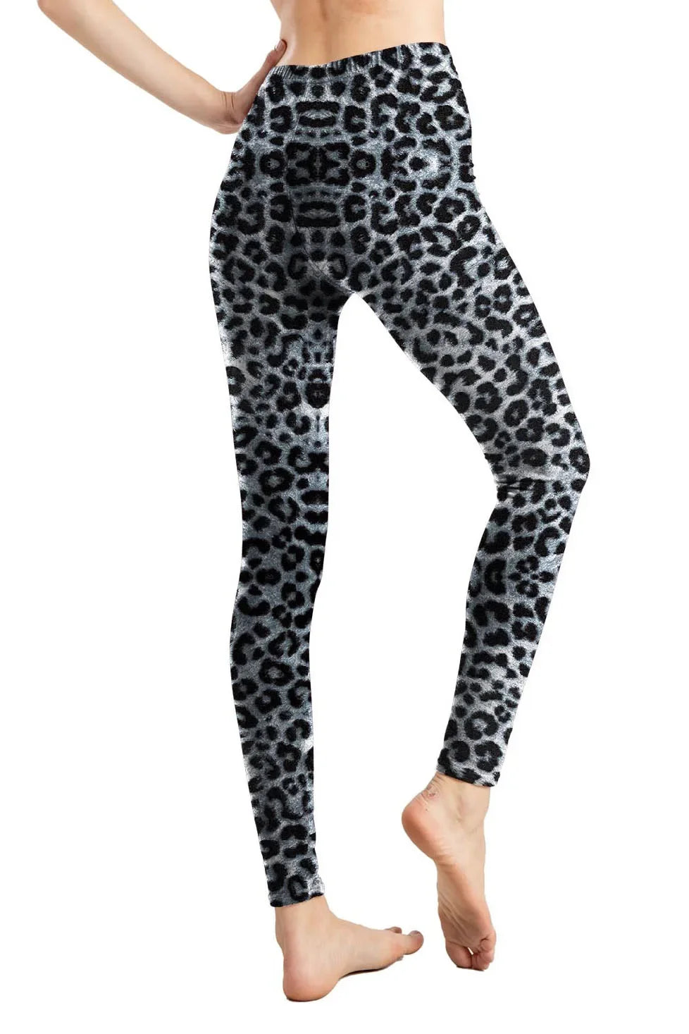 Leopard Leggings Printed High Waist - Empire P.E