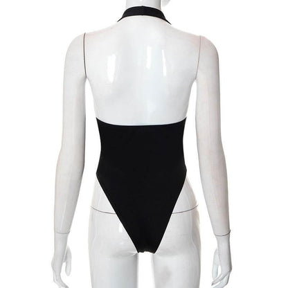 Sheer Sexy Bodysuit Lingerie Sleeveless One-Pieces - Empire P.E