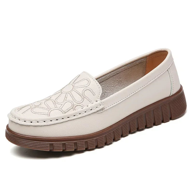 Women's Slip-on Loafers Casual Shoes Platform Wedge - Empire P.E