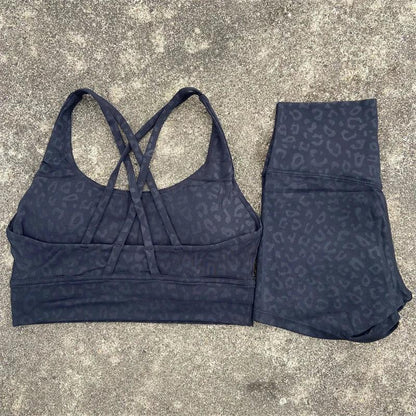 Yoga 2 Piece Gym Sports Shorts Set - Empire P.E