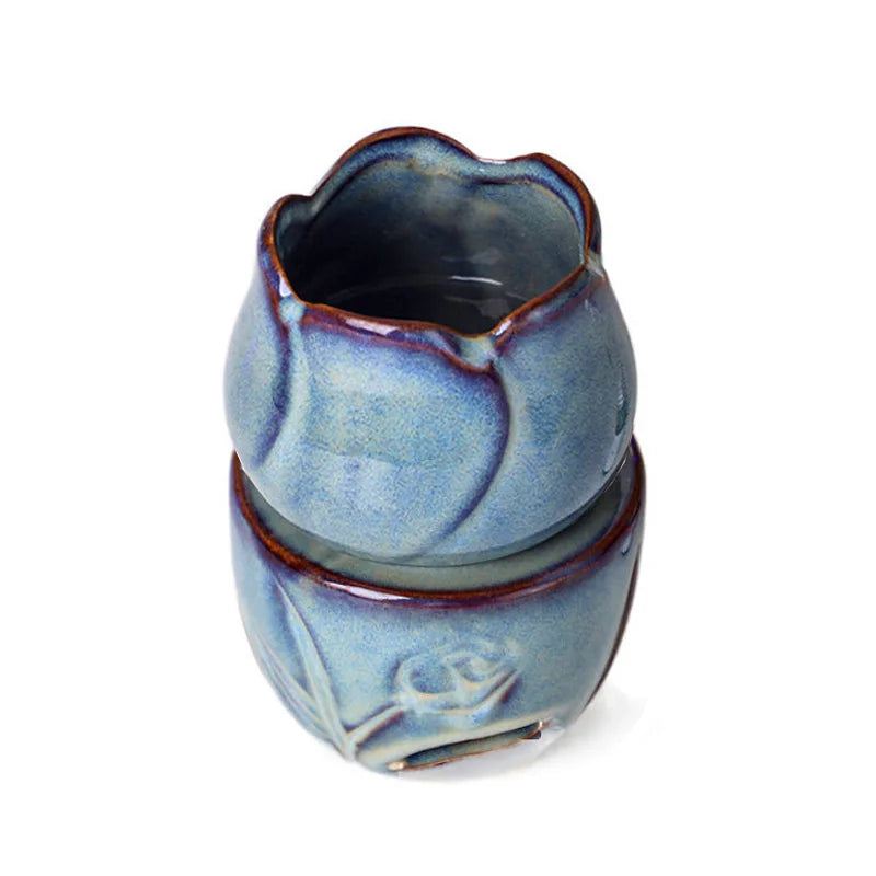 Tulip Ceramic Essential Oil Incense Burner