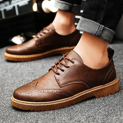 Lace Up Business Men's Formal Shoes