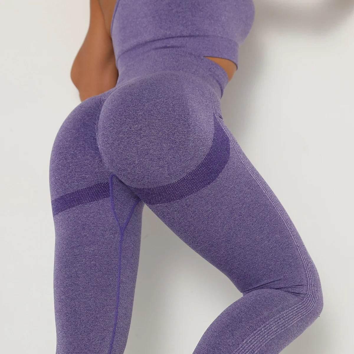 Women Yoga Leggings High Waist Exercise Sports Trousers Running Fitness Gym Leggings Quick Dry Hip Lifting Femme Slim Pants - Empire P.E