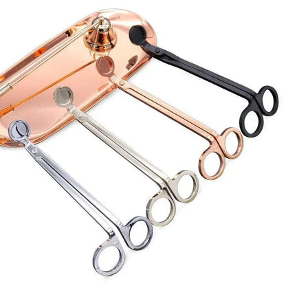 18cm/ 7 inch Candle Wick Trimmer Stainless Steel Scissors