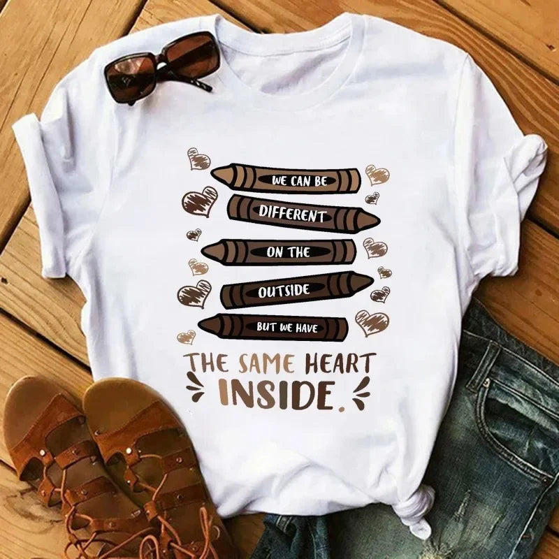 Black Girls Fashion Women T-Shirts - Empire P.E
