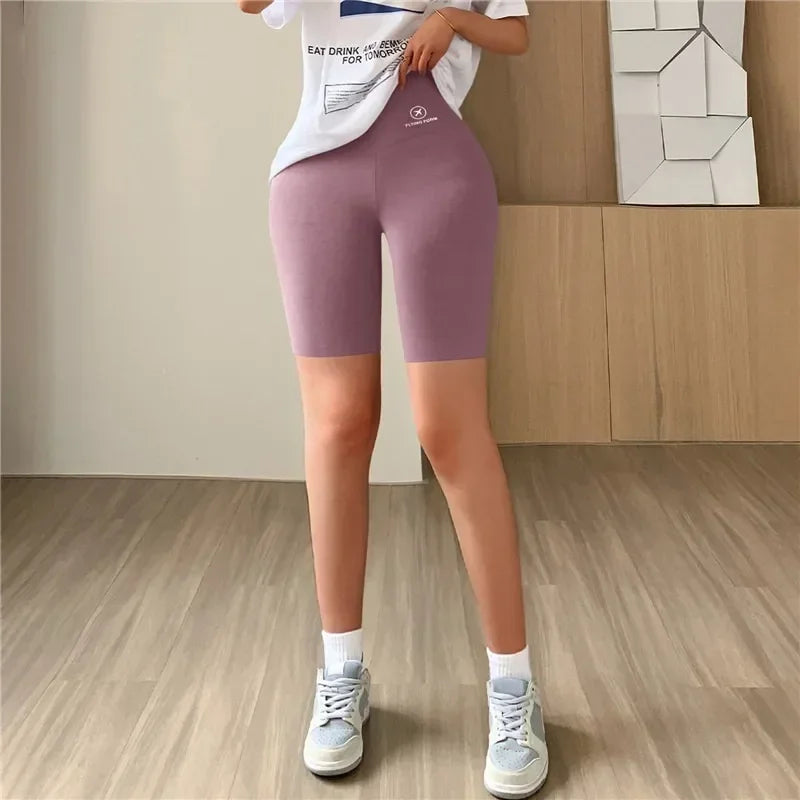 Seamless Women Sports Shorts High Waist Fitness Jogging Body Shaping Boxers Push Up Scrunch Butt Biker Slim Underwear - Empire P.E