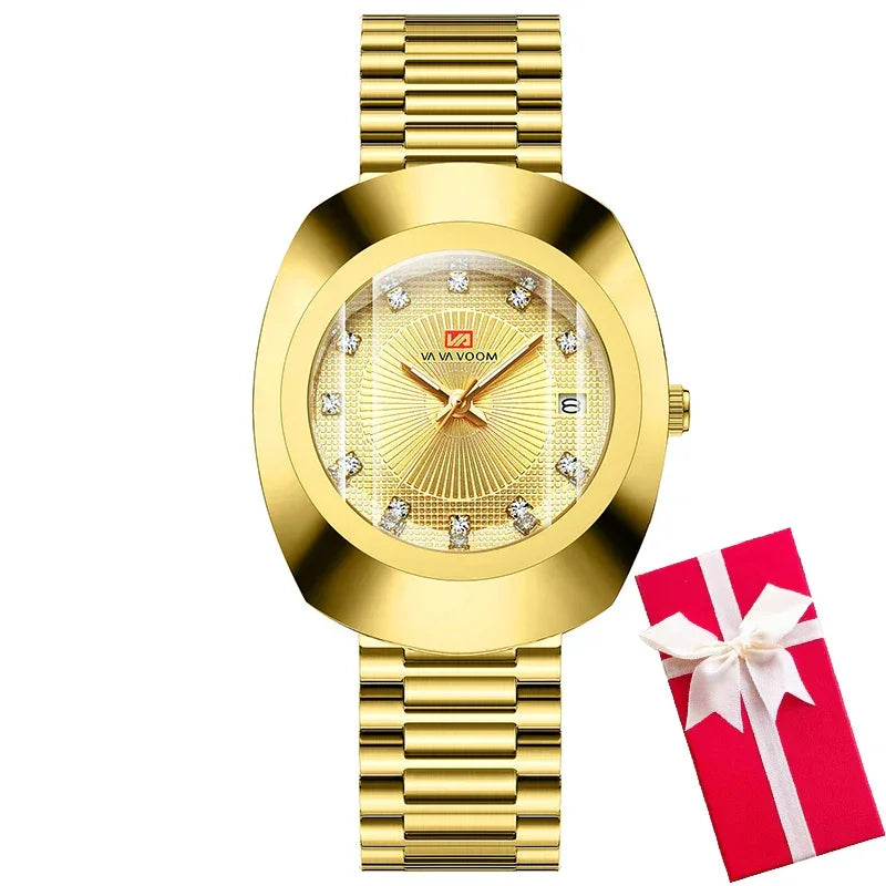 Gold Men Wrist Watch 2025 Top Brand - Empire P.E