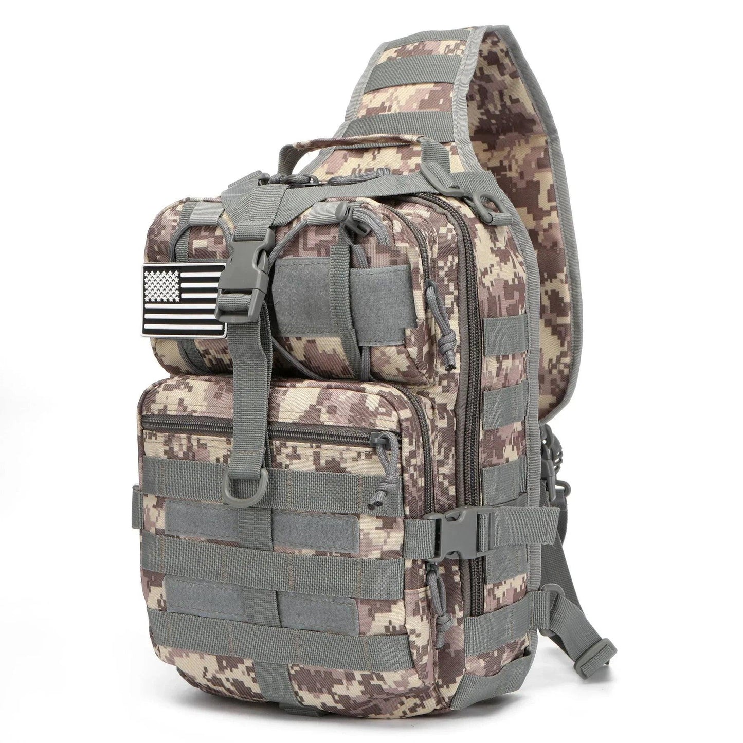 Tactical Assault Pack Sling Backpack Waterproof EDC Rucksack Bag - Empire P.E