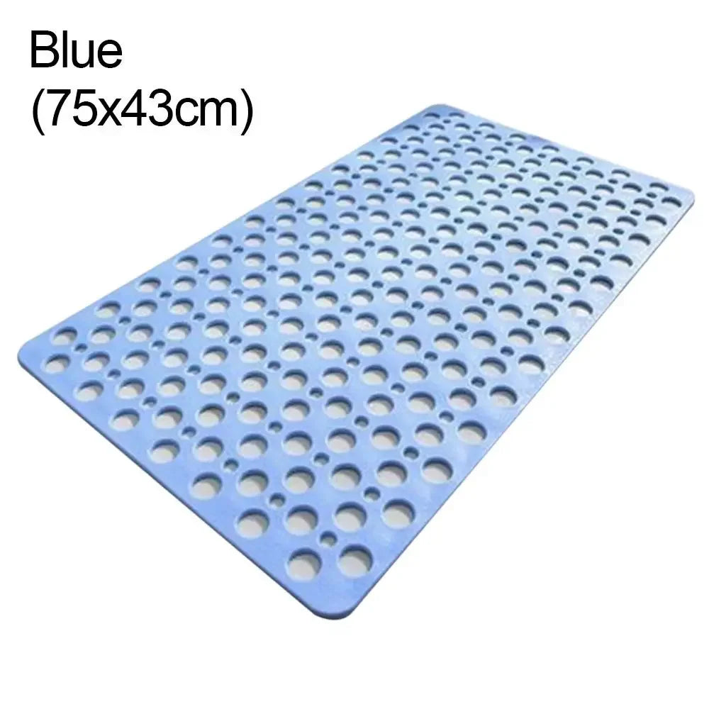 Mould Rubber Anti Slip Bath Mat with Drain Holes - Empire P.E