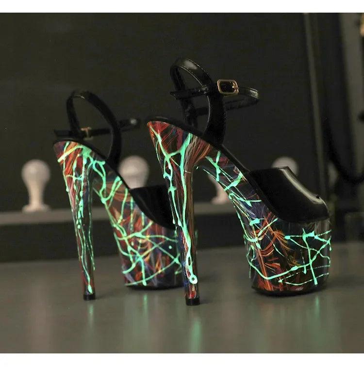 Patent Leather Stiletto High Heels - Empire P.E