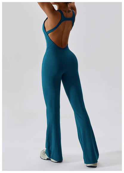 V Jumpsuit Gym Set - Empire P.E