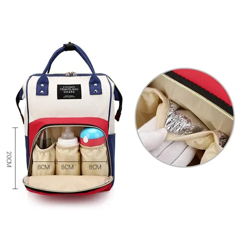 Diaper Bag Backpack Large Capacity Bag - Empire P.E