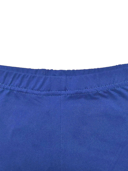 Summer Women's V-Neck One Shoulder Short Sleeve Long Pants - Empire P.E