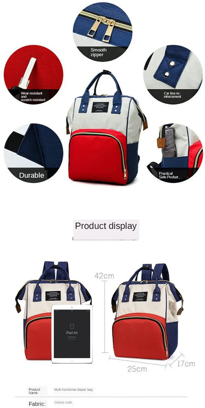 Diaper Bag Backpack Large Capacity Bag - Empire P.E