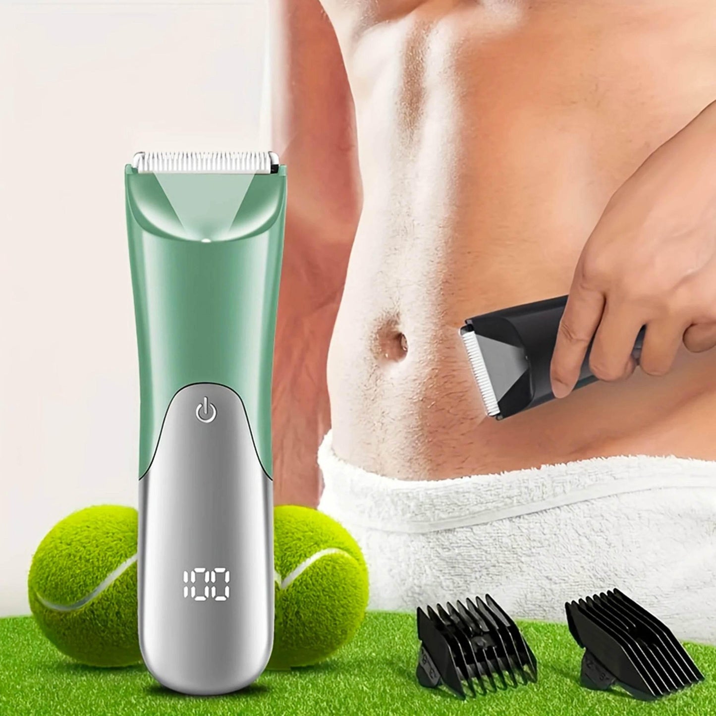 Man Body Hair Trimmer Epilator Groin Trimer For Man Beard Shaver Chest Hair Epilator Armpit Hair Shaver Arms Legs Hair Razors - Empire P.E
