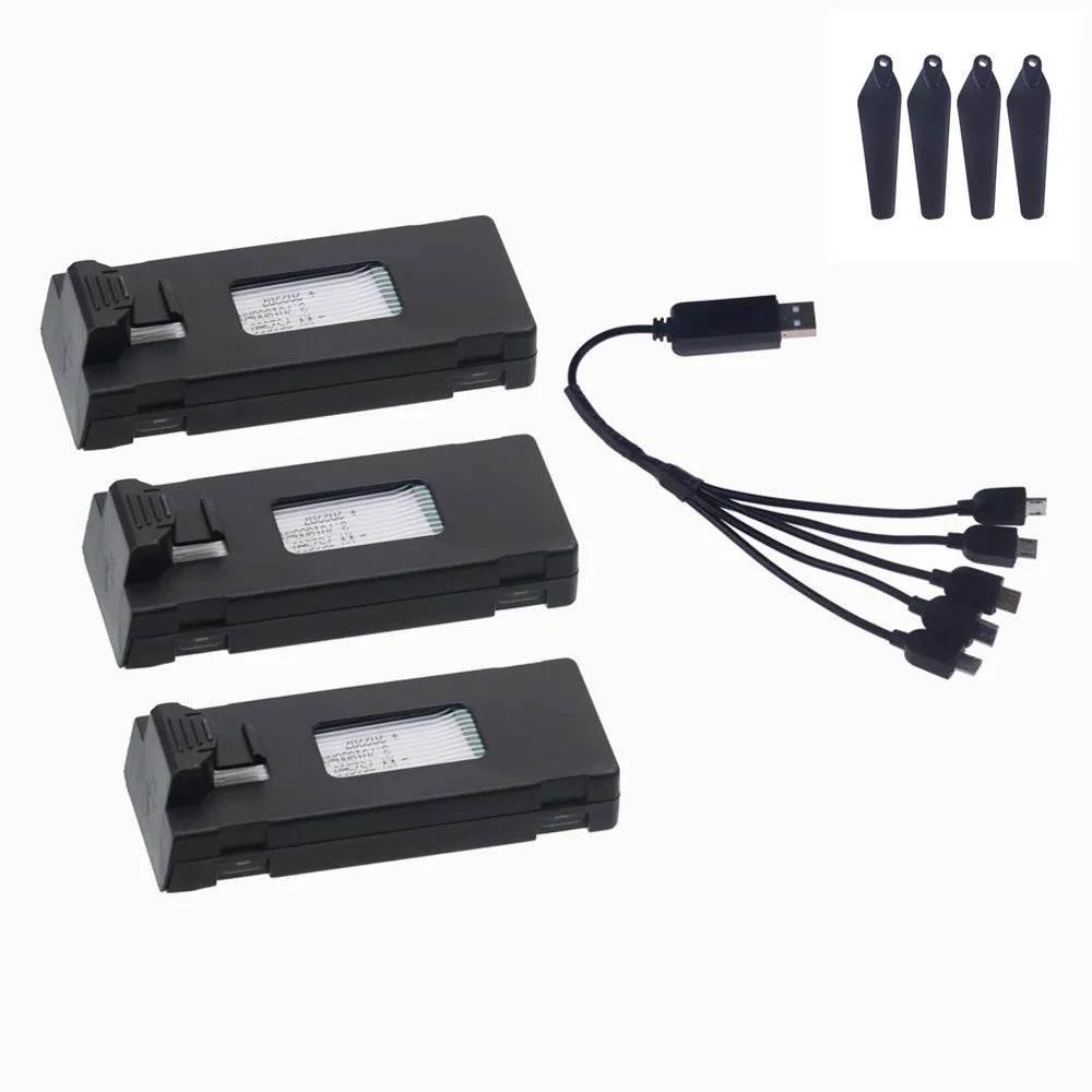 3.7V Battery For E88 E88PRO Ls-E525 E525 PRO E99 K3 Mini Drone 3.7v 1800mAh Lipo Battery For E88 E88PRO RC Quadcopter Parts - Empire P.E