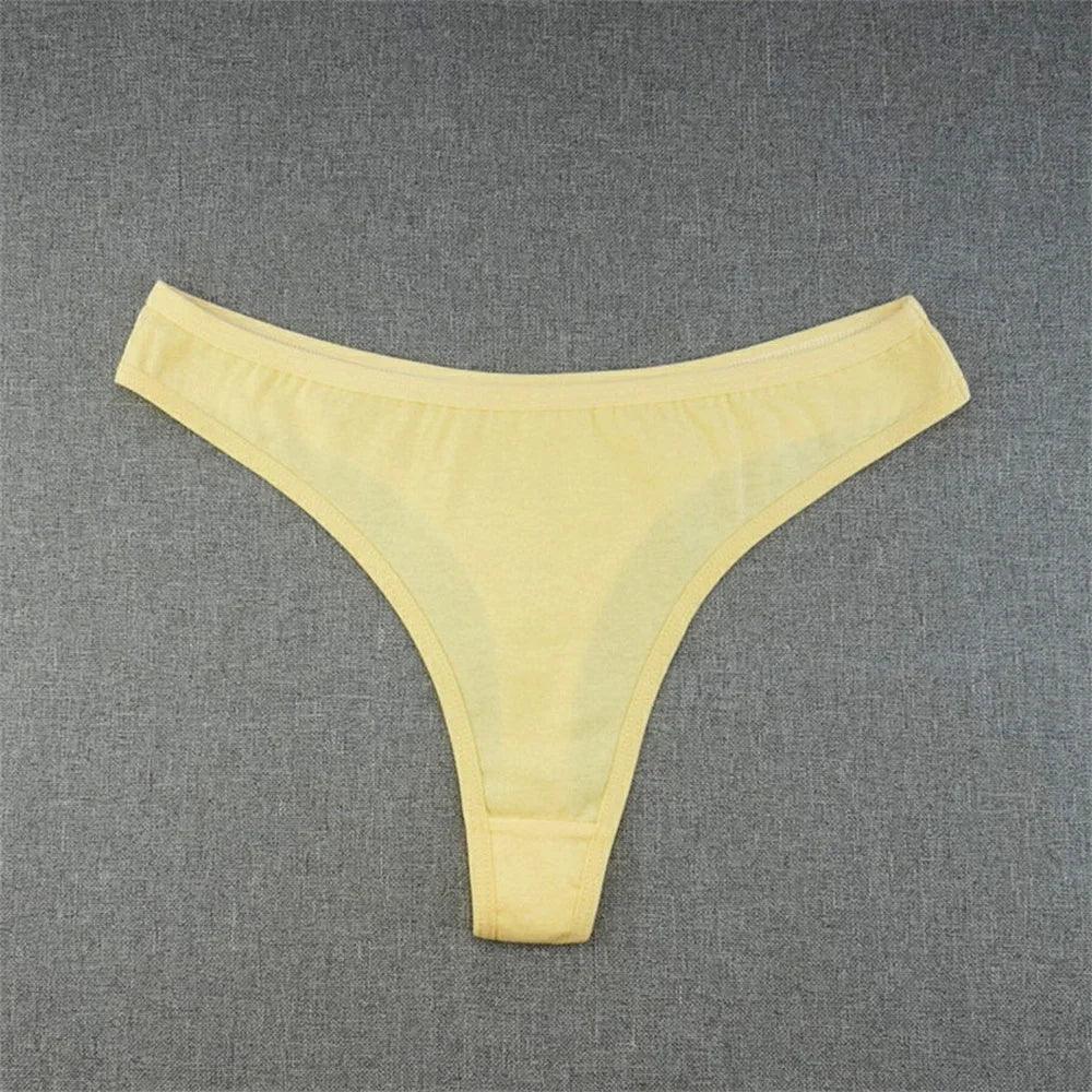 M-XXL Women Thong Panties Sexy Soft Cotton G-String - Empire P.E