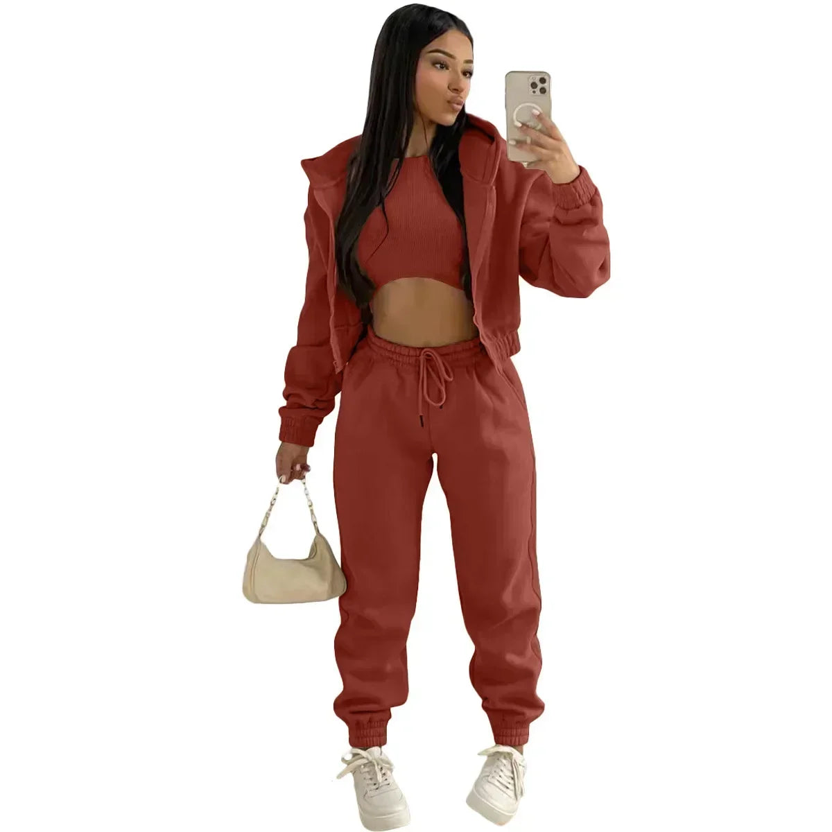 3pcs Women's Clothing Set - Empire P.E