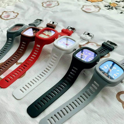 Fashion Women Watches Big Square Ladies Quartz - Empire P.E