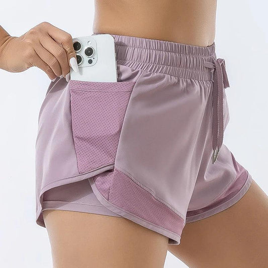 Women's sports yoga shorts