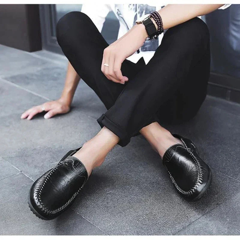 2025 New Handmade Leather Casual Shoes For Men - Empire P.E