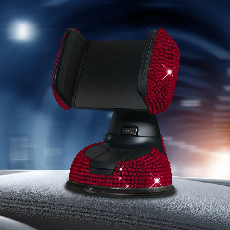 Crystal Car Phone Holder