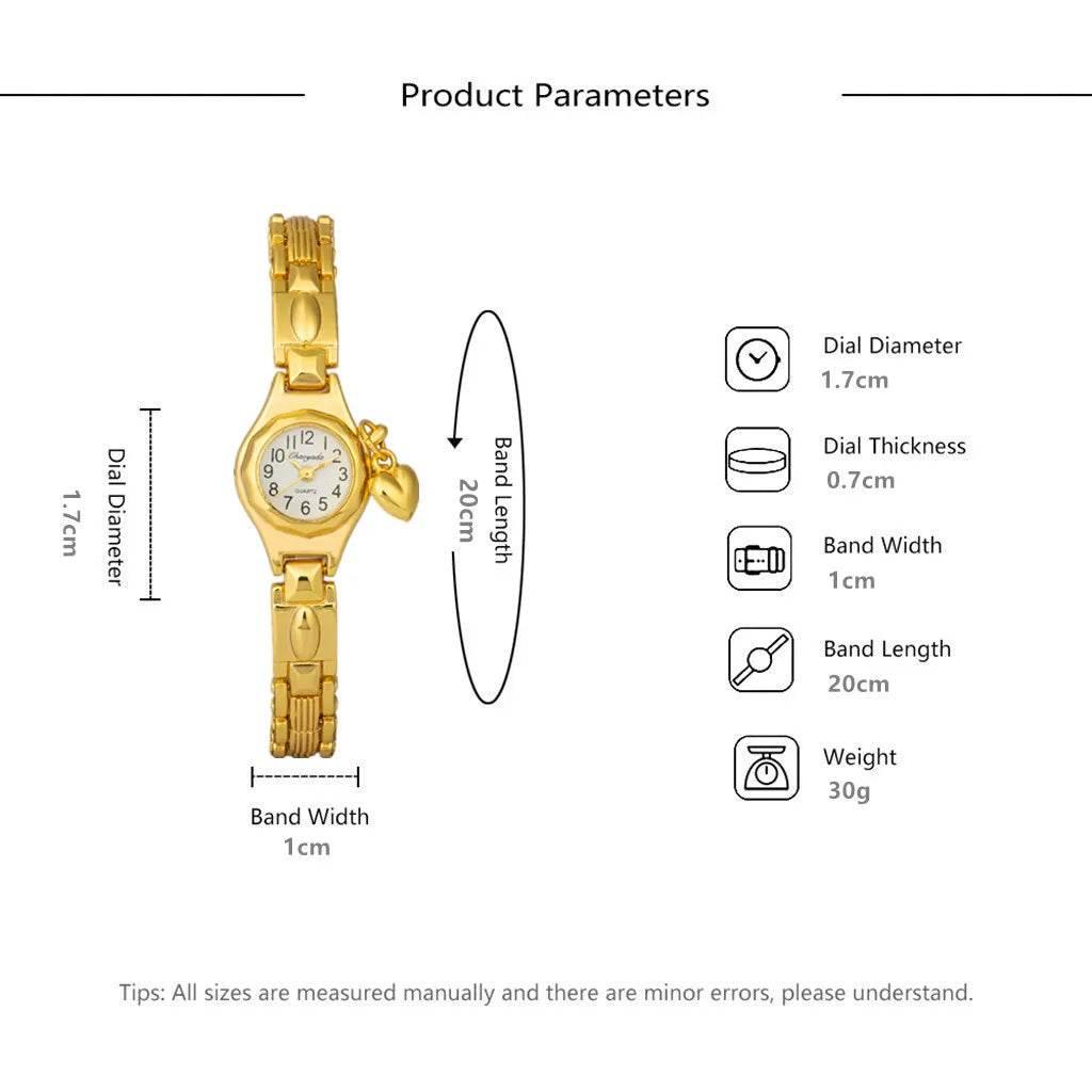 Fashion Women's Wristwatch Luxury Gold - Empire P.E