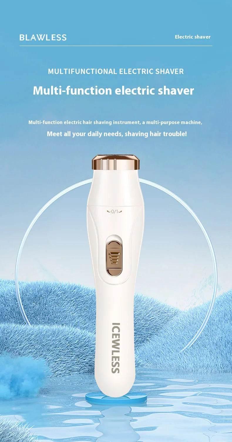 Electric Hair Trimmers for Women Waterproof Razor Painless Private Body Hair Removal Device shaver Bikini Arm Leg Face Shaving - Empire P.E