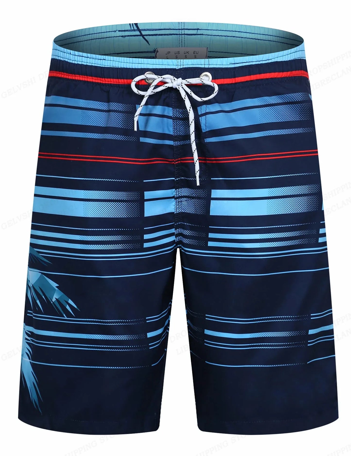 Men's 3D Print Graffiti Art Pattern Beach Shorts